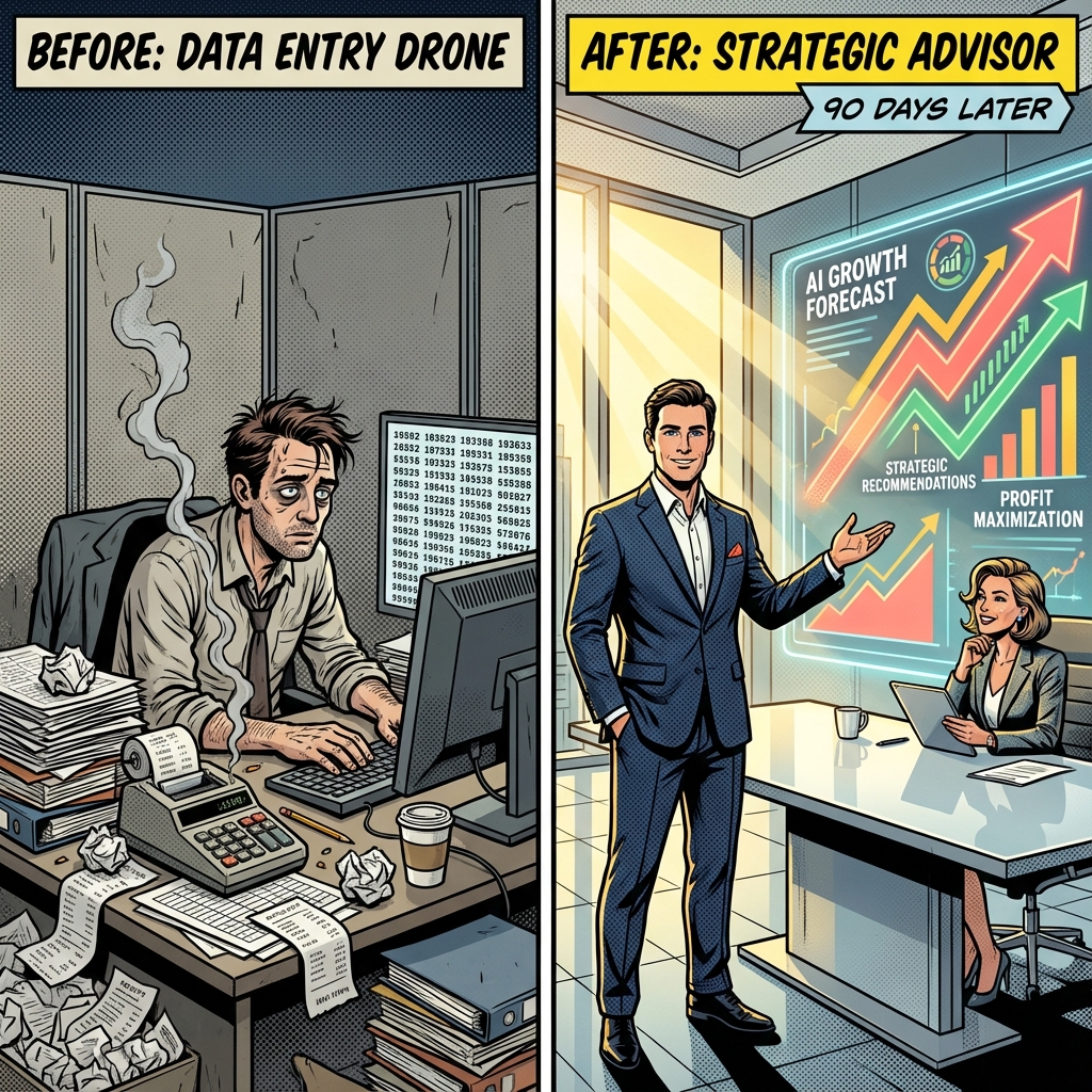 AI-Fluent Accountant: 90-Day Transformation