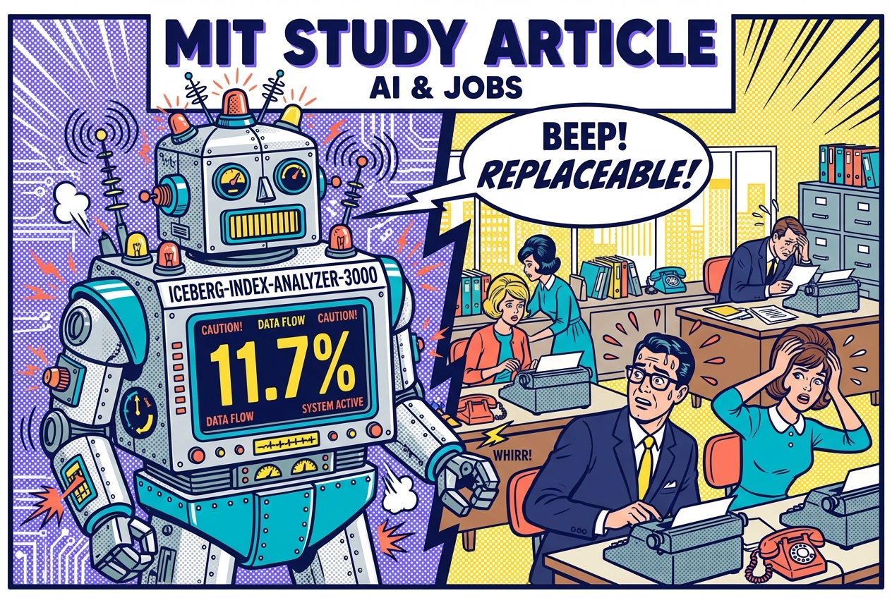 MIT Study Confirms: 11.7% of US Jobs Already Replaceable by AI